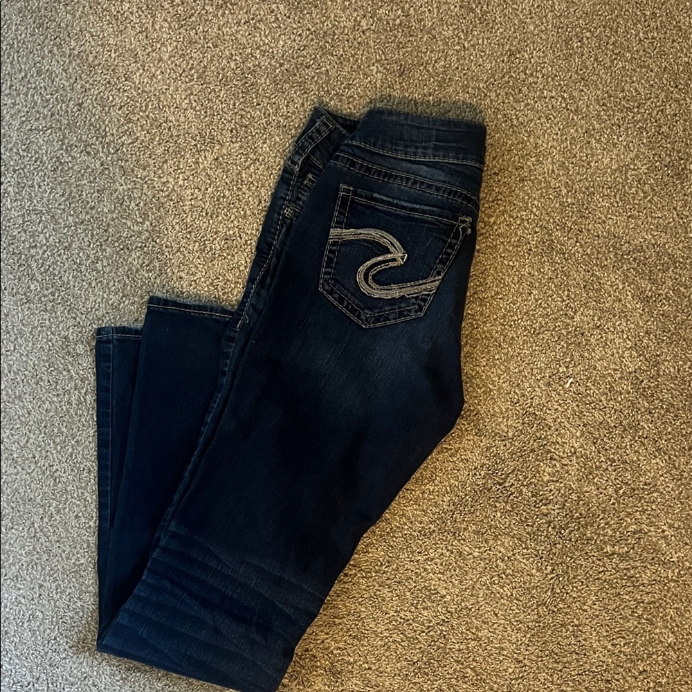 Silver Jeans Women's Deep Indigo Boot Cut
